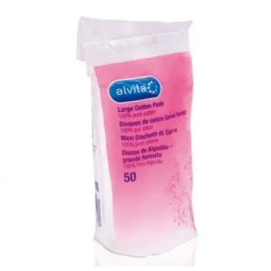 Alvita Cotton Disks Large x50