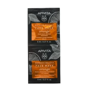 Apivita Express Beauty Radiance Mask Orange 8ml x2
