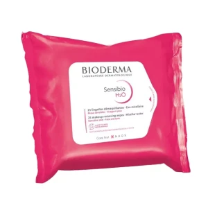 Bioderma Sensibio H2O Makeup Remover Wipes x25
