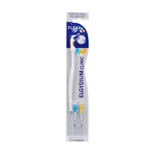 Elgydium Clinic Flex Cable for Brush + Refills 0.8mm/1.0mm/1.2mm