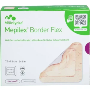 Molnlycke Mepilex Border Flex 7.5x7.5cm