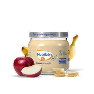 Nutriben Nutribén Jars 4 Banana Apple 120g