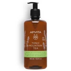 Apivita Body Gel Bath Mountain Tea 500ml