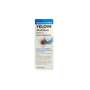Bausch+Lomb Yeloin Multidose Eye Drops 10Ml,