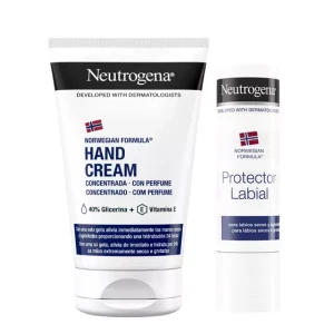 Neutrogena Concentrated Hand Cream 50ml + Lip Stick 4.8g