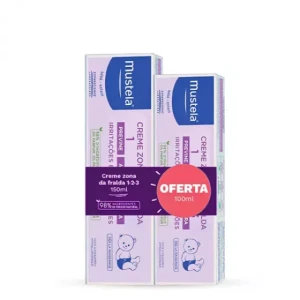Mustela Baby Nappy Changing Cream 1,2,3. 150ml + 100ml Free