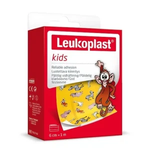 Leukoplast Kids Adhesive 6cm x1M 1 Unit