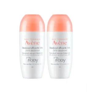 Avène Body Deodorant Duo Efficacy 24H 2 x50ml With 50% Discount On The 2nd Package