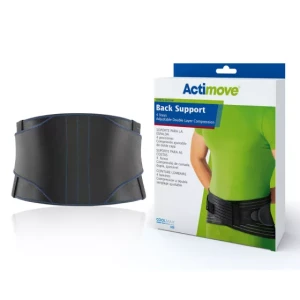 Actimove Back Support, Size L, Black