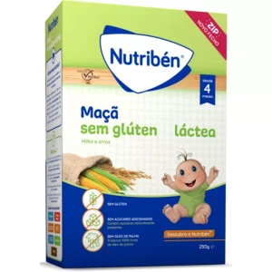 Nutriben Nutribén Papa Maça Gluten-Free Dairy 4M+ 250g