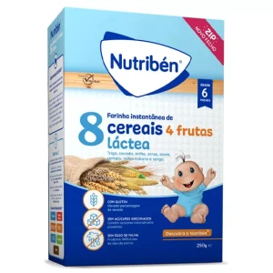 Nutriben Nutribén Flour 8 Cereals 4 Fruits Milk 250g