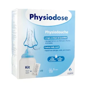 Physiodose Physiodouche Kit 30 Sachets + Bottle