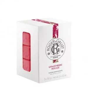 Roger & Gallet Roger   Gallet Gingembre Rouge Soaps 3x100g
