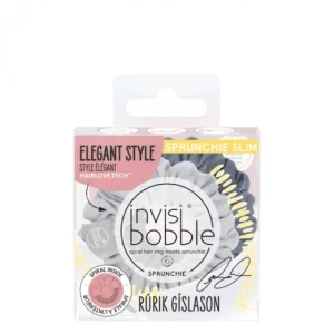 Invisibobble Sprunchie Slim Rúrik Feeling Greyt 2 Units