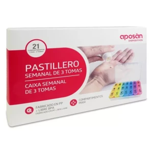 Aposan Includes 3-Take Weekly Box
