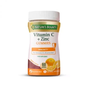 Nature´s Bounty Nature's Bounty Vitamin C + Zinc Gummies x60
