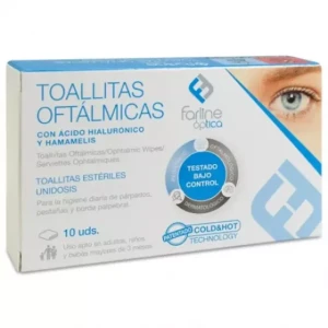 FARLINE OPTICA OFTAL EST X10 WIPES,