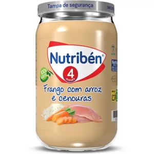 Nutriben Jar 4 Rice Carrots Chicken 235g