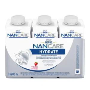 Nestlé NanCare Hyrate Strawberry 3x200ml