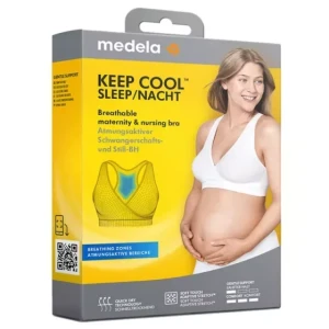 Medela Keep Cool Sleep Bra White S