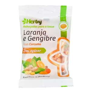 Herby Orange and Ginger Cough Drops with Turmeric Without Sugar 60g