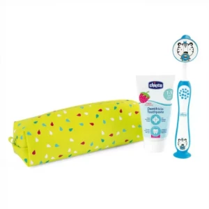 Chicco Set Case + Toothpaste + Toothbrush 3-6 years