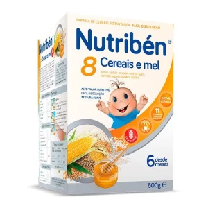 Nutriben Nutribén 8 Cereals Honey Flour 2x300g
