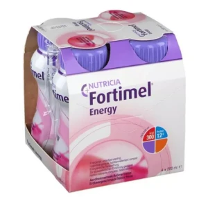 Nutricia Fortimel Energy Oral Solution Strawberry 200ml x4