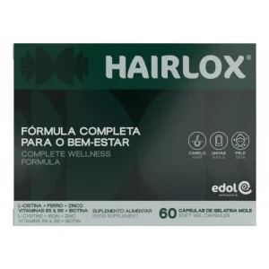 Edol Hairlox Hair and Nail Revitalizer 60 Capsules