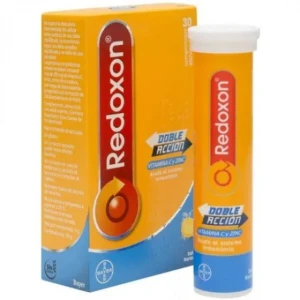 Bayer Redoxon Zn x20 Effervescent Tablets Orange