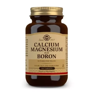 Solgar Calcium Magnesium Plus Boron x100 Tablets