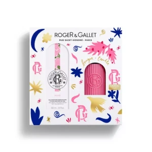 Roger & Gallet Roger   Gallet Rose Eau Perfume Gift Set 100ml + Candle