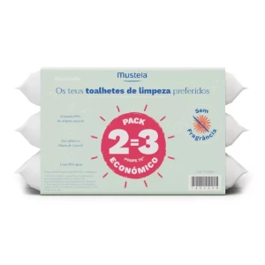 MUSTELA Cleaning Wipes 2=3