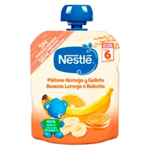 Nestlé Naturnes Banana Orange Wafer 90g +6Mths