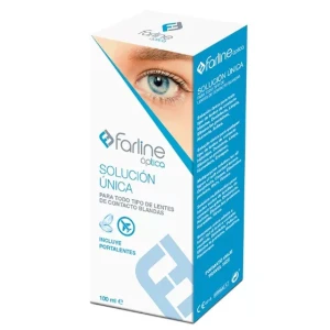 Farline Travel-size Contact Lens One-Time Solution 100ml