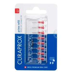 Curaprox Prime Interdental Brush Refill CPS 07 x8 Units.