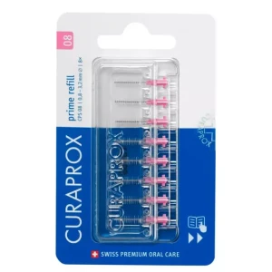 Curaprox Prime Interdental Brush Refill CPS 08 x 8 Units.