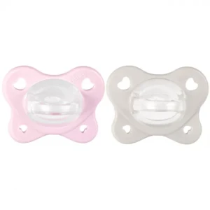 Chicco PhysioForma Dual Soft Pacifiers Pink/White 2-6M