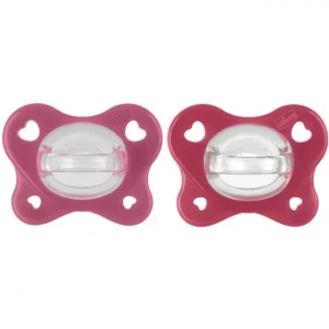 Chicco PhysioForma Dual Soft Pink Pacifiers 16-36M