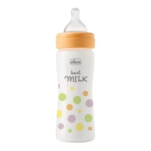 Chicco Perfect Easy Orange Baby Bottle 2m+ 250ml