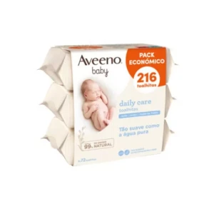 Aveeno Baby Pack Daily Care Cleansing Wipes x216