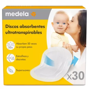 Medela Ultra-Breathable Absorbent Pads x30