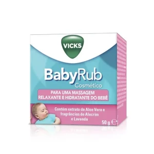 Vicks Babyrub Moisturizing Ointment Calmamte 50g