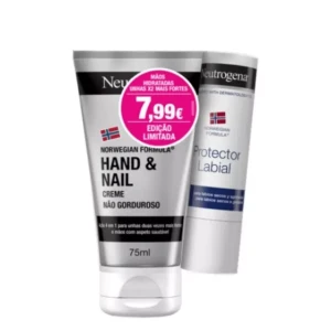 Neutrogena Pack Hand   Nail 75ml + Lip Protector 4,8g