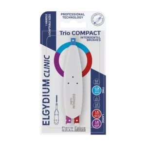 Elgydium Trio Compact Interdental Brushes