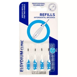 Elgydium Clinic Refills Blue Interdental Brush x4