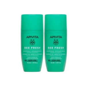 Apivita Bee Fresh Deodorant 50ml x 2
