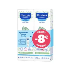 Mustela Pack Hydra Baby Face Cream 2x40ml