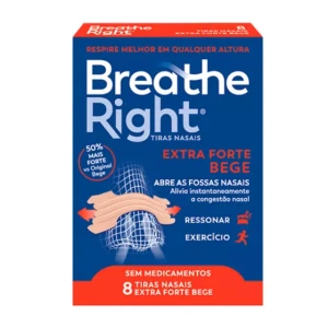 Breathe Right Extra Strong Beige x8 Nasal Strips