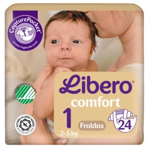 Libero Comfort 1 Open 2-5Kg x24
